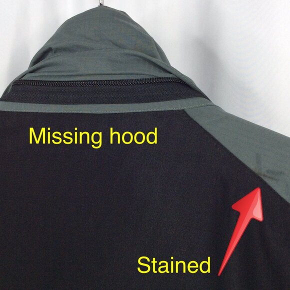 Cabelas Gore-Tex XCR Jacket Men Size Large Waterproof Weather Gear Snowmobiling - Picture 8 of 11